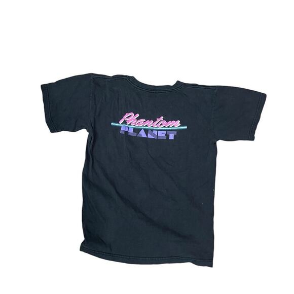 Vintage Phantom Planet Night Sex Band Tee Short Sleeve Black Unisex Size Medium - Picture 2 of 2